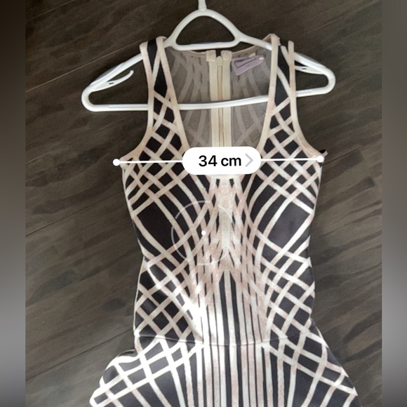 Herve Leger rare Eva anthracomb dress - Picture 10 of 16